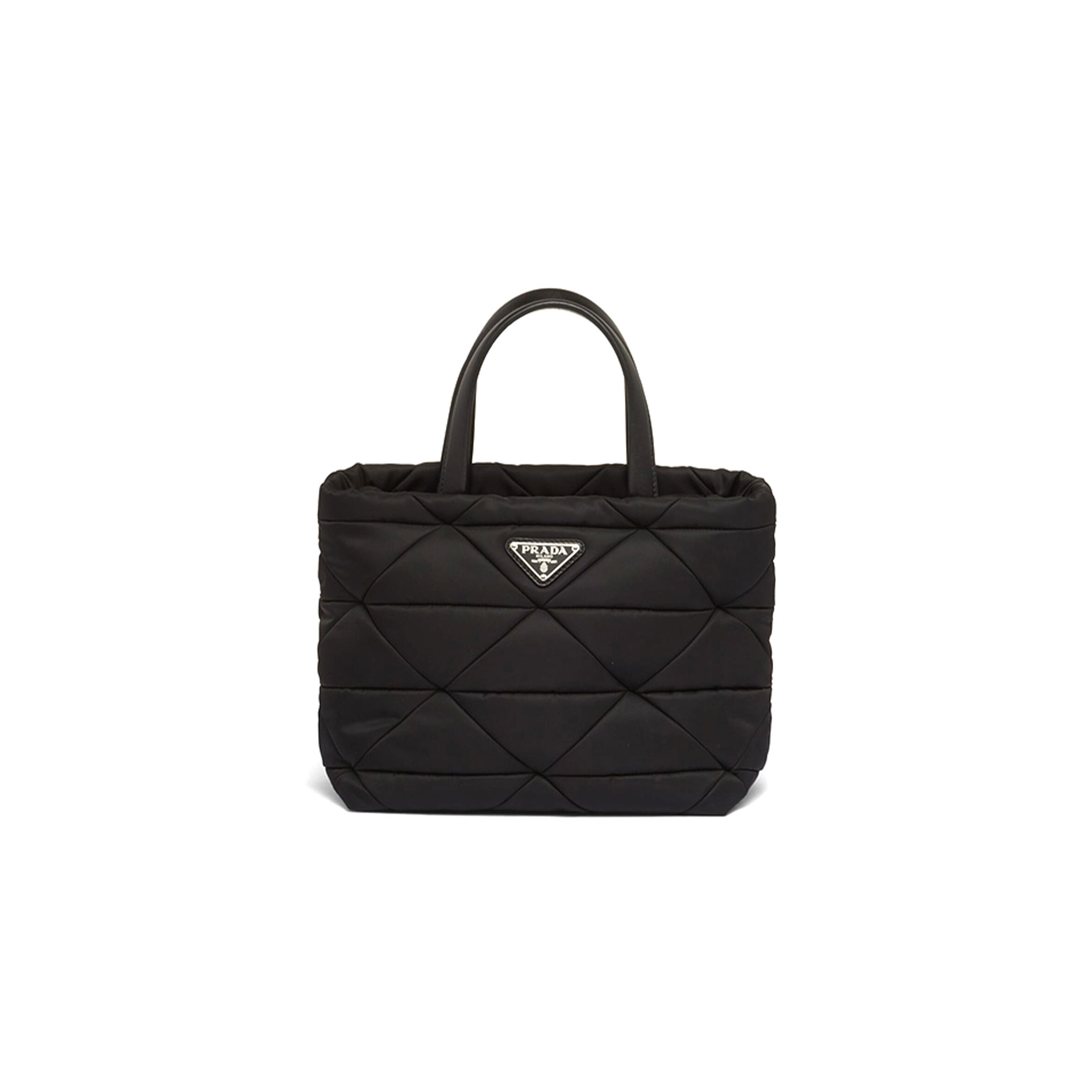 PRADA PADDED RE-NYLON TOTE BAG 1BG373 (24*21*13cm) PRADA PADDED RE-NYLON TOTE BAG 1BG373 (24*21*13cm)